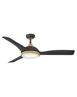 Alba 56''Ceiling Fan in Matte Black (13|906556FMB-LDD)