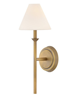 Greta LED Wall Sconce in Heritage Brass (13|52490HB-OP)
