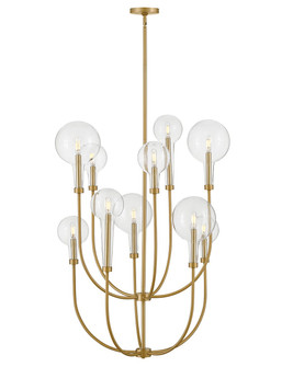 Alchemy LED Chandelier in Lacquered Brass (13|30527LCB)