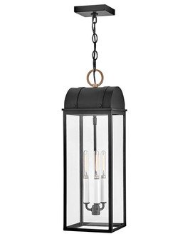Campbell LED Hanging Lantern in Black (13|10662BK-BU)