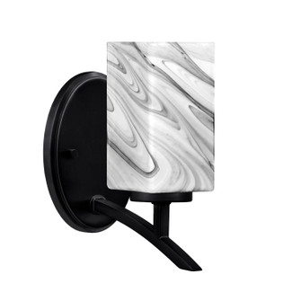 Kurve One Light Wall Sconce in Matte Black (200|3721-MB-549)