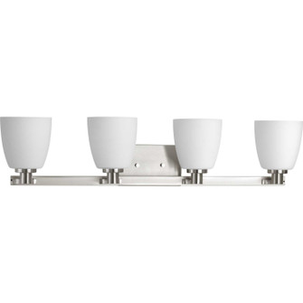 Fleet Four Light Bath Bracket in Brushed Nickel (54|P2168-09)