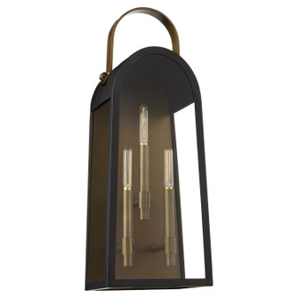 Rossi Three Light Wall Mount in Matte Black w/ Aged Copper (19|72-25-5982)