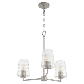 Goodwin Three Light Chandelier in Satin Nickel (19|6204-3-65)