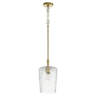 Goodwin One Light Pendant in Aged Brass (19|3204-80)