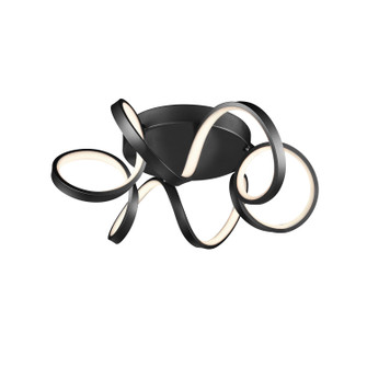 Synergy LED Flush Mount in Black (347|FM93820-BK-UNV)