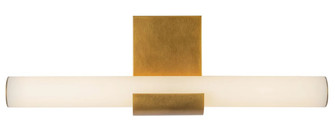 Apollo LED Wall Vanity in Vintage Brass (452|WV353020VB)