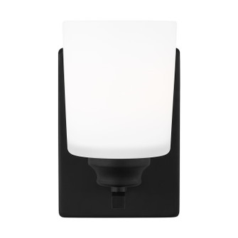 Vinton One Light Wall / Bath Sconce in Midnight Black (1|4120901EN3-112)