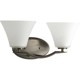 Bravo Two Light Bath Bracket in Antique Bronze (54|P2005-20W)