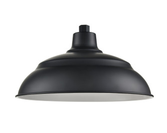 R Series One Light Shade in Satin Black (59|RALWHS17-SB)
