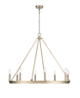 Carruth Eight Light Chandelier in Modern Gold (59|9508-MG)