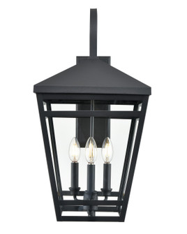 Seager Three Light Outdoor Lantern in Textured Black (59|82104-TBK)