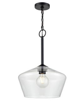 Morbelle One Light Pendant in Matte Black (59|55201-MB)