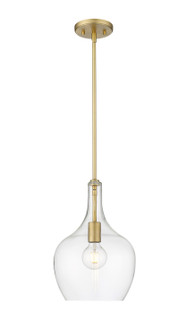 Lamara One Light Pendant in Vintage Brass (59|28401-VB)