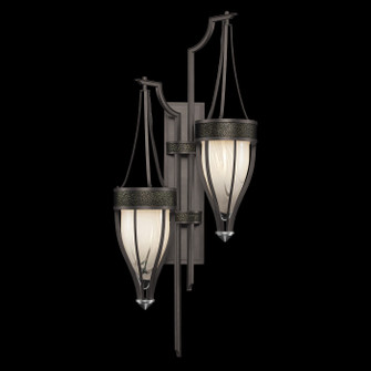 Mirage Two Light Wall Sconce in Black (48|100041-723)