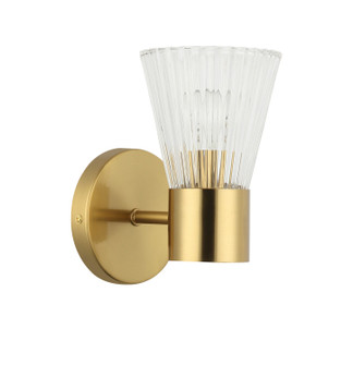 Vienna One Light Wall Sconce in Aged Brass (216|VIE-91W-AGB)