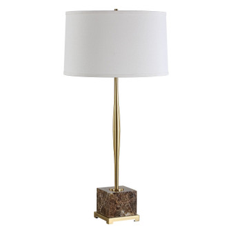 Booker One Light Table Lamp in Antique Brass (52|30433)