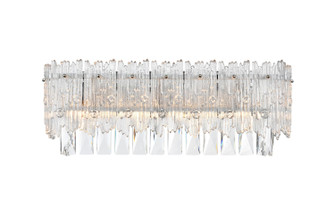 Emilia Four Light Wall Sconce in Chrome and Clear (173|1780W19C)