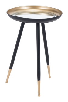 Everly Accent Table in Gold, Black (339|101497)