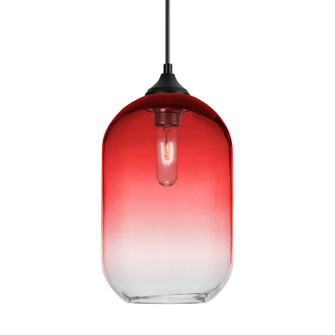 Besa Omega 12 Outdoor Pendant Pendant in Black (74|OP-OMEGA12RD-BK)