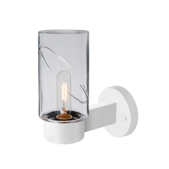 Besa Blink Outdoor Sconce Outdoor Wall Sconce in White (74|BLINKCL-WALL-EDIL-WH)