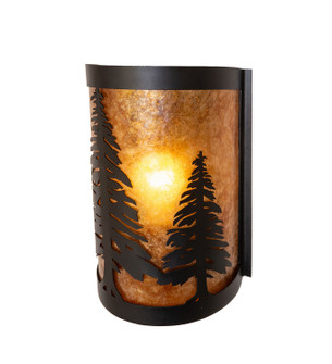 Tall Pines LED Wall Sconce in Textured Black (57|270072)