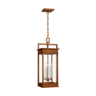 Cupertino Four Light Pendant in Natural Copper (454|CO1534NCP)
