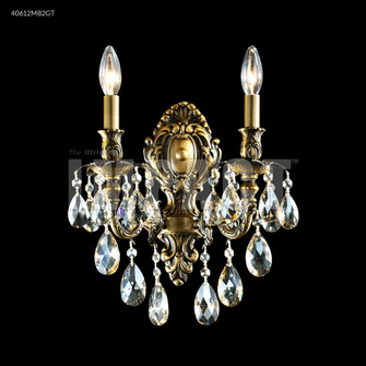 Brindisi Two Light Wall Sconce in Monaco Bronze (64|40612MB0GT)