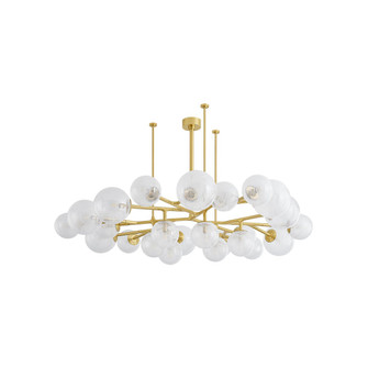 Glasgow 24 Light Chandelier in Vintage Polished Brass (68|488-68-VPB)