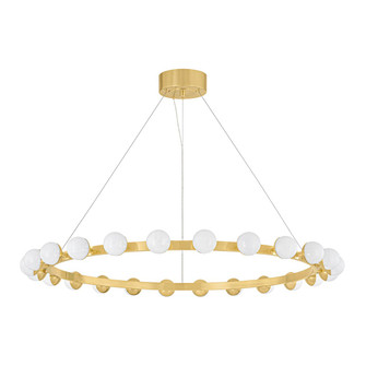 Linus LED Chandelier in Vintage Brass (68|484-45-VB)