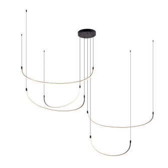 Talis LED Pendant in Black (347|MP89590-BK-UNV)