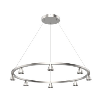 Dune LED Chandelier in Brushed Nickel (347|CH19933-BN-UNV)