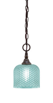 Chain One Light Mini Pendant in Dark Granite (200|11-DG-4615)