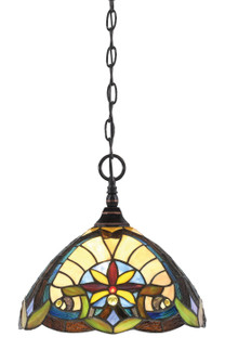 Chain One Light Mini Pendant in Black Copper (200|11-BC-9369)