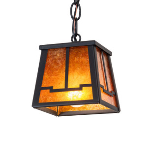 Valley View One Light Mini Pendant in Flat Black (57|279482)