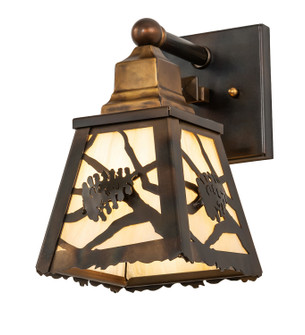 Spruce Pine One Light Wall Sconce in Dark Burnished Antique Copper (57|277793)