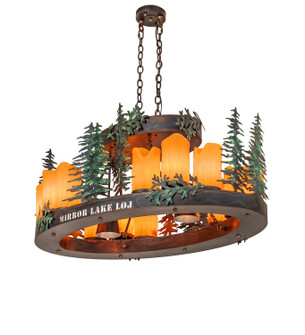 Mirror Lake Loj LED Pendant in Dark Burnished Antique Copper (57|276217)