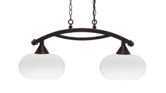 Bow Two Light Island Pendant in Dark Granite (200|872-DG-214)