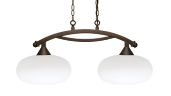 Bow Two Light Island Pendant in Bronze (200|872-BRZ-216)