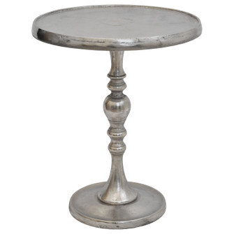 Romina Nickel Accent Table in Nickel (443|TA034)