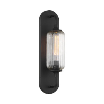 Holton One Light Wall Sconce in Matte Black (51|9-3024-1-BK)