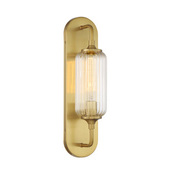 Holton One Light Wall Sconce in Warm Brass (51|9-3024-1-322)