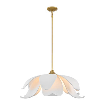 Elsie Six Light Pendant in Warm Brass (51|7-7162-6-322)
