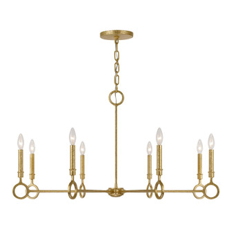 Noah Eight Light Chandelier in Gold Armory (51|1-6847-8-93)