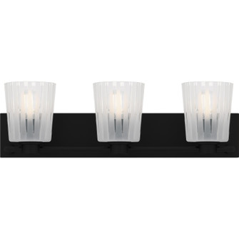 Gray Three Light Bath in Matte Black (10|RAY8624MBK)