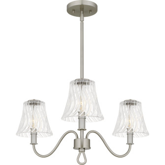 McKinney Three Light Chandelier in Brushed Nickel (10|MCK5022BN)