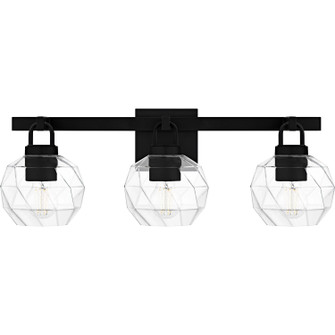 Celina Three Light Bath in Matte Black (10|CIA8624MBK)
