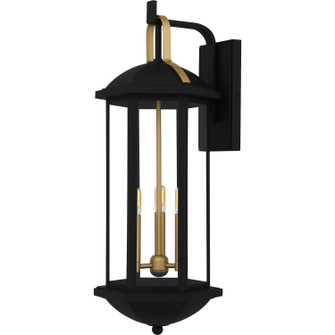 Crestfield Three Light Outdoor Wall Lantern in Matte Black (10|CFD8410MBK)