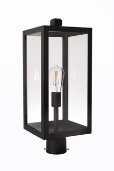 Harris One Light Outdoor Post Mount in Textured Black (46|ZA7125-TB)