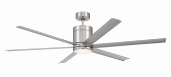 Tate 65'' Ceiling Fan in Brushed Polished Nickel (46|TTE65BNK6)